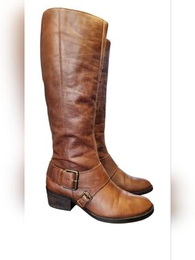Matisse Tennessee Leather Harness Riding Boot, Women''s Sz 8